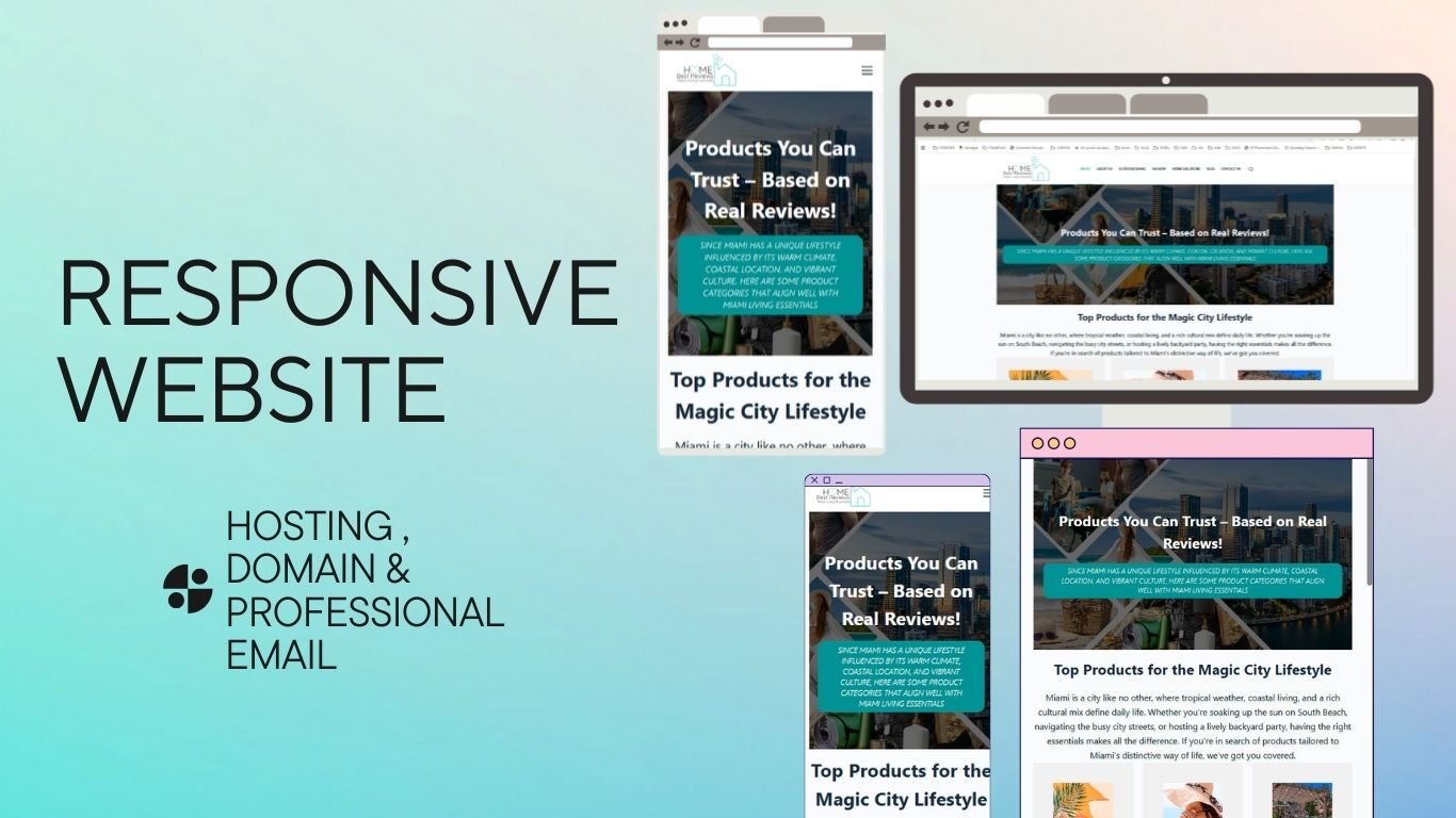 Responsive website